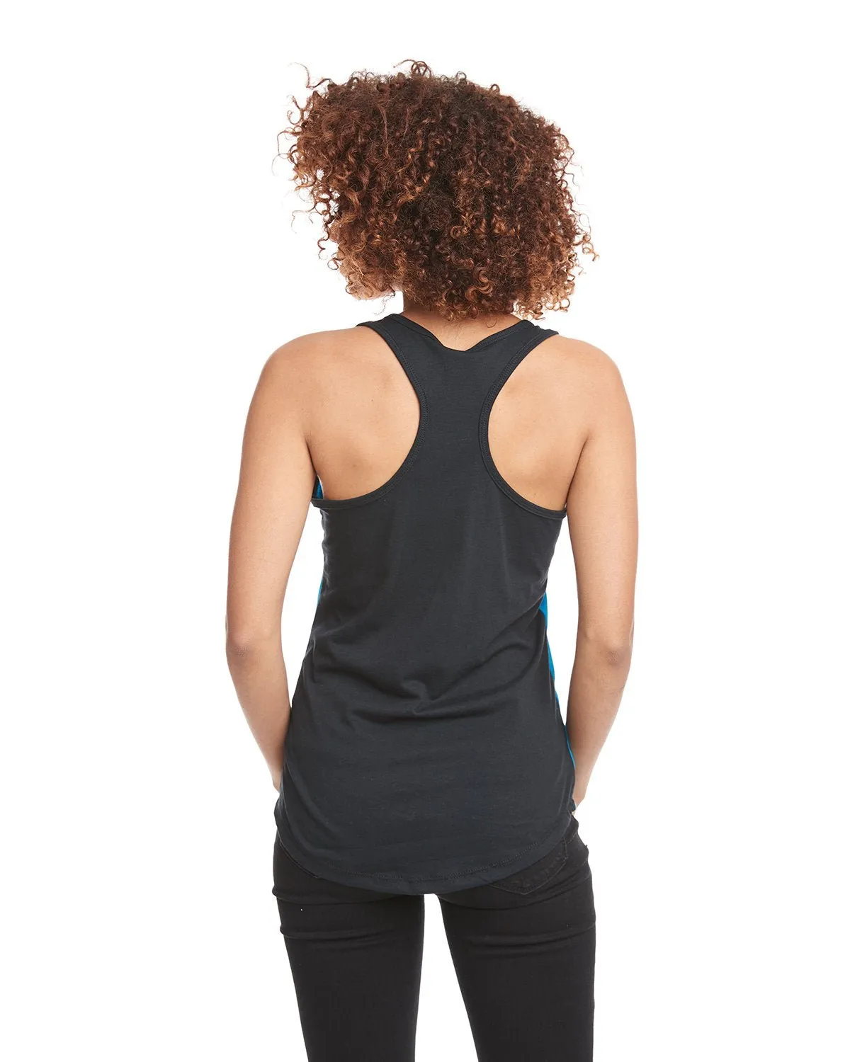 1534-Next Level Apparel-TURQUOISE/ BLACK