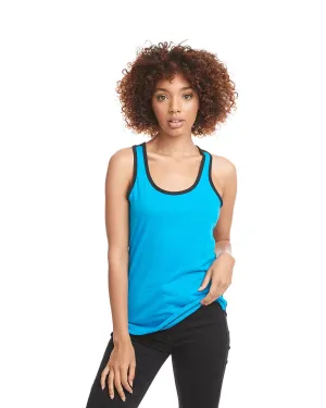 1534-Next Level Apparel-TURQUOISE/ BLACK