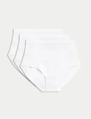 3 pcs. Flexifit modal body briefs, white