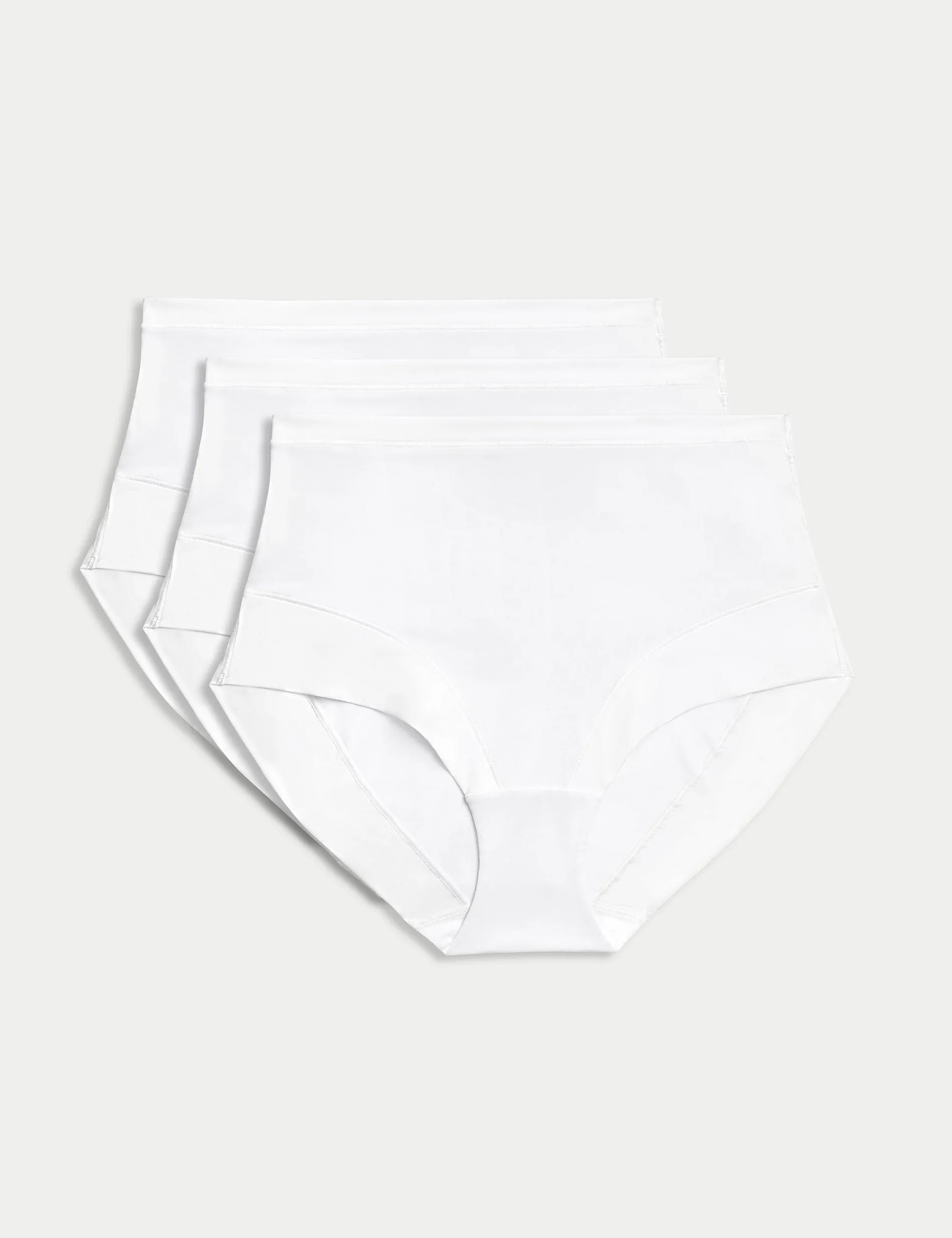 3 pcs. Flexifit modal body briefs, white