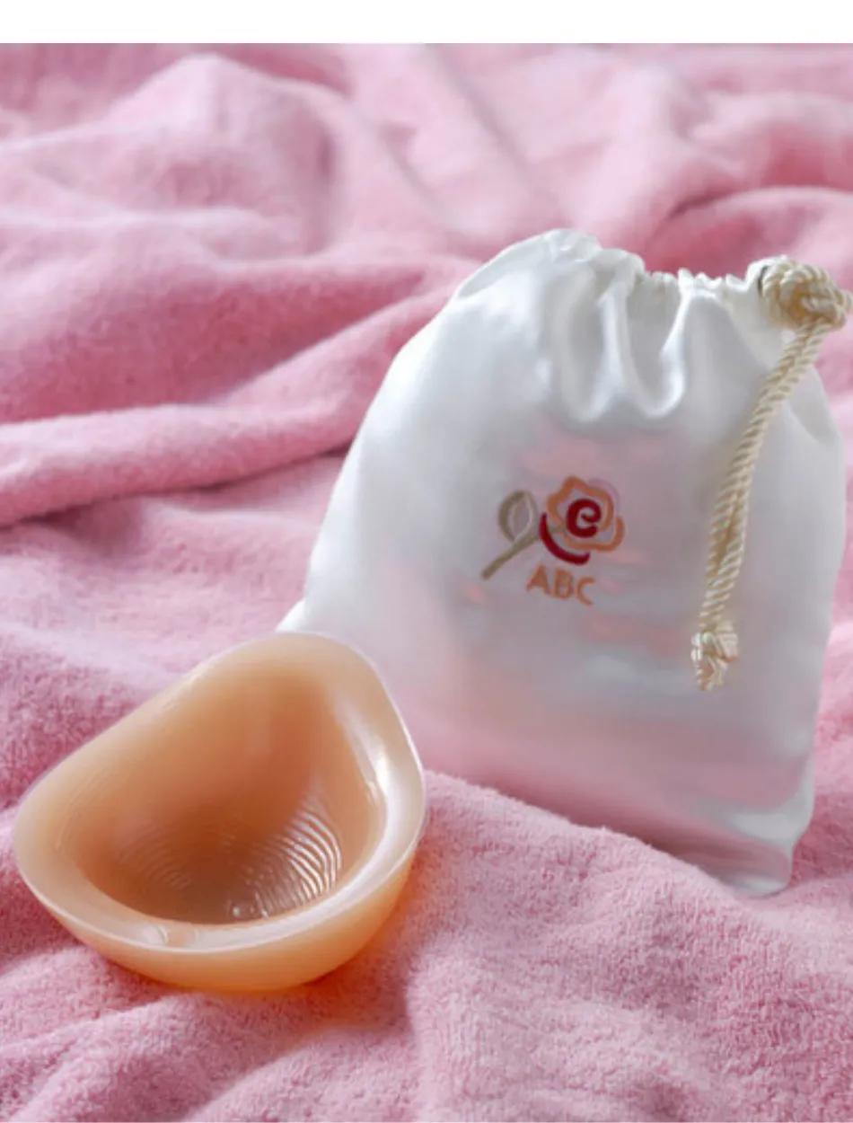 American Breast Care Oval Swim Form | Swim Breast Form Beige | Blush Swim Breast Form