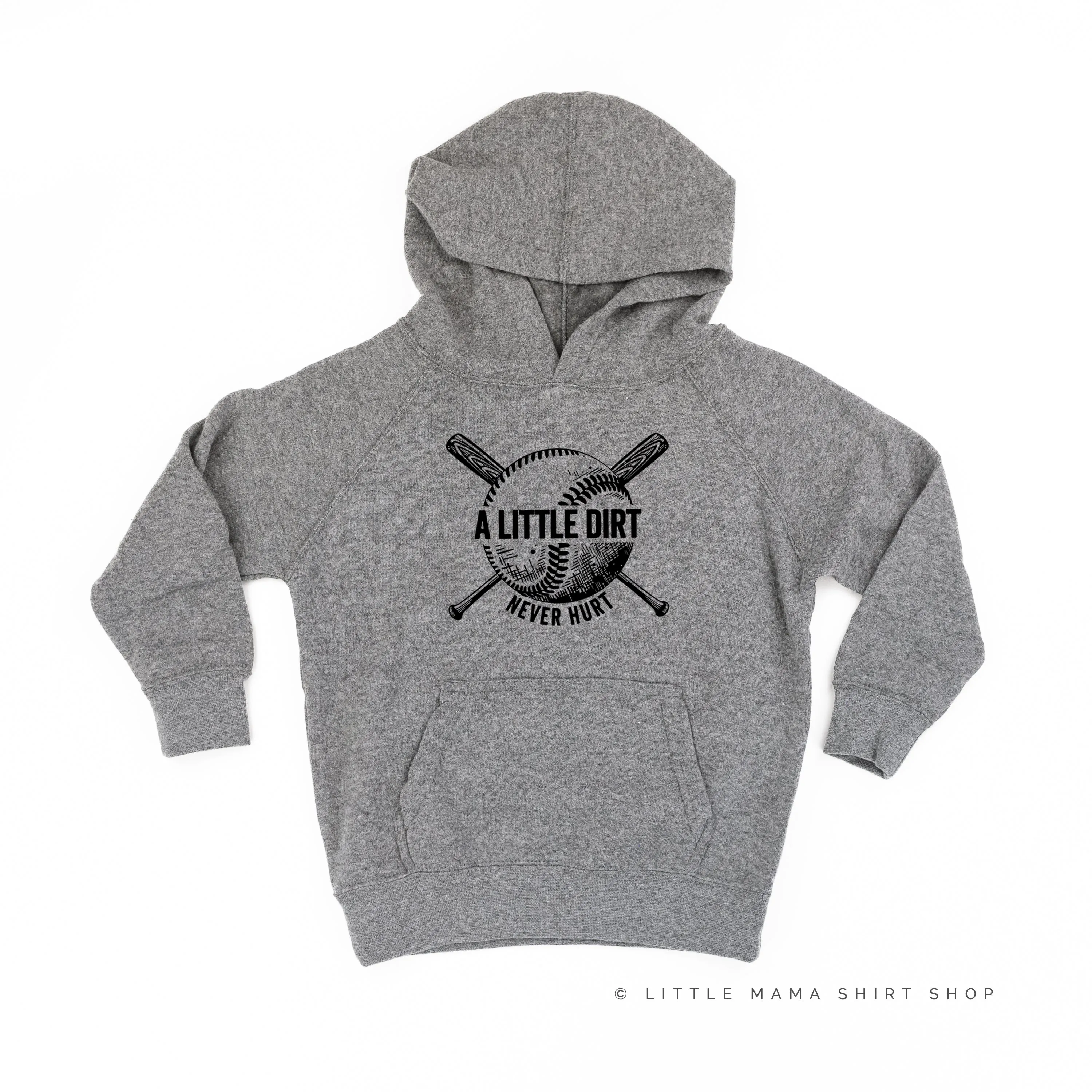 Baseball - A Little Dirt Never Hurt - CHILD HOODIE