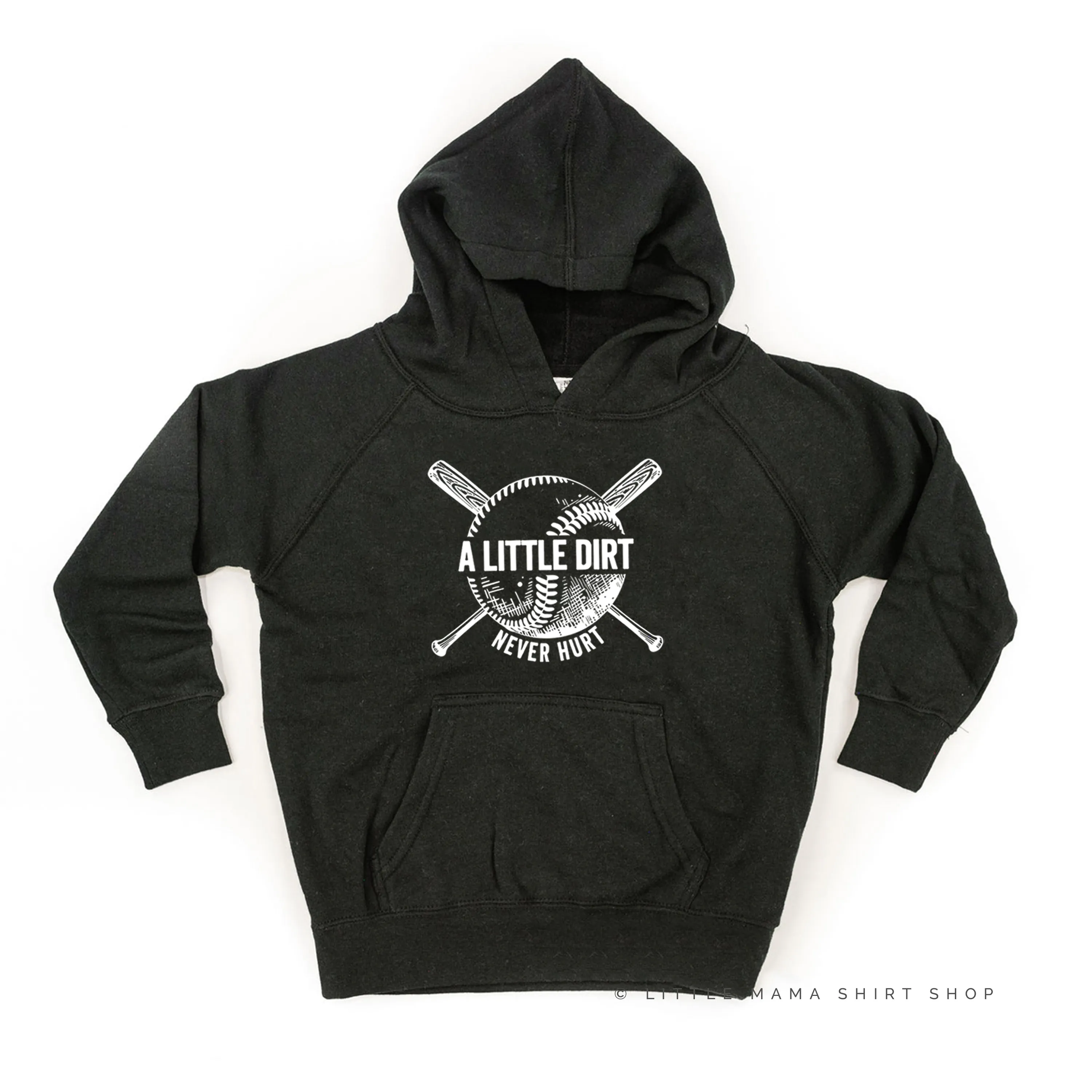 Baseball - A Little Dirt Never Hurt - CHILD HOODIE