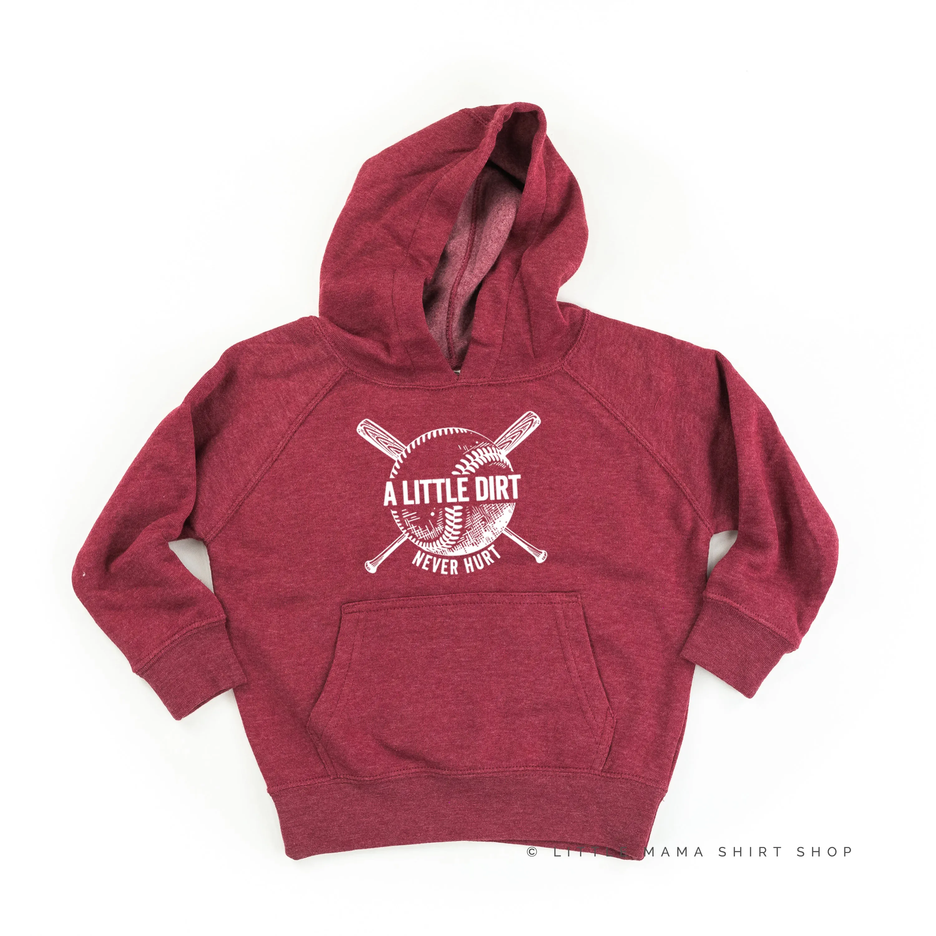 Baseball - A Little Dirt Never Hurt - CHILD HOODIE