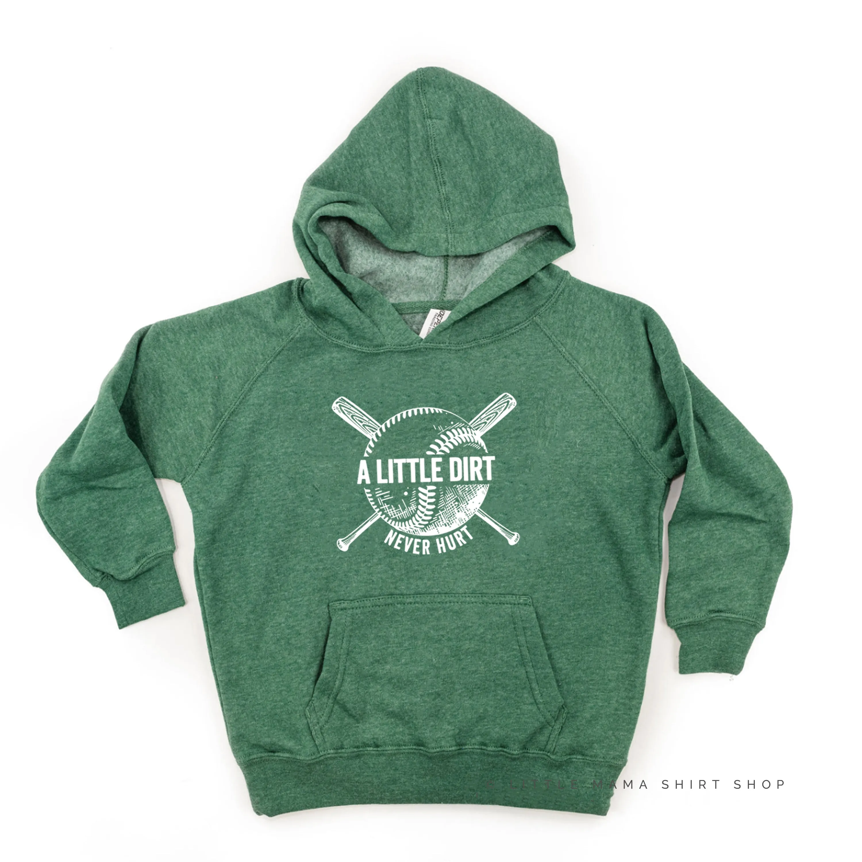 Baseball - A Little Dirt Never Hurt - CHILD HOODIE