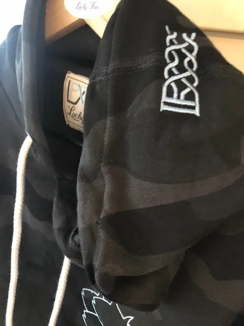 Black Camo Tri-Grander Hoody