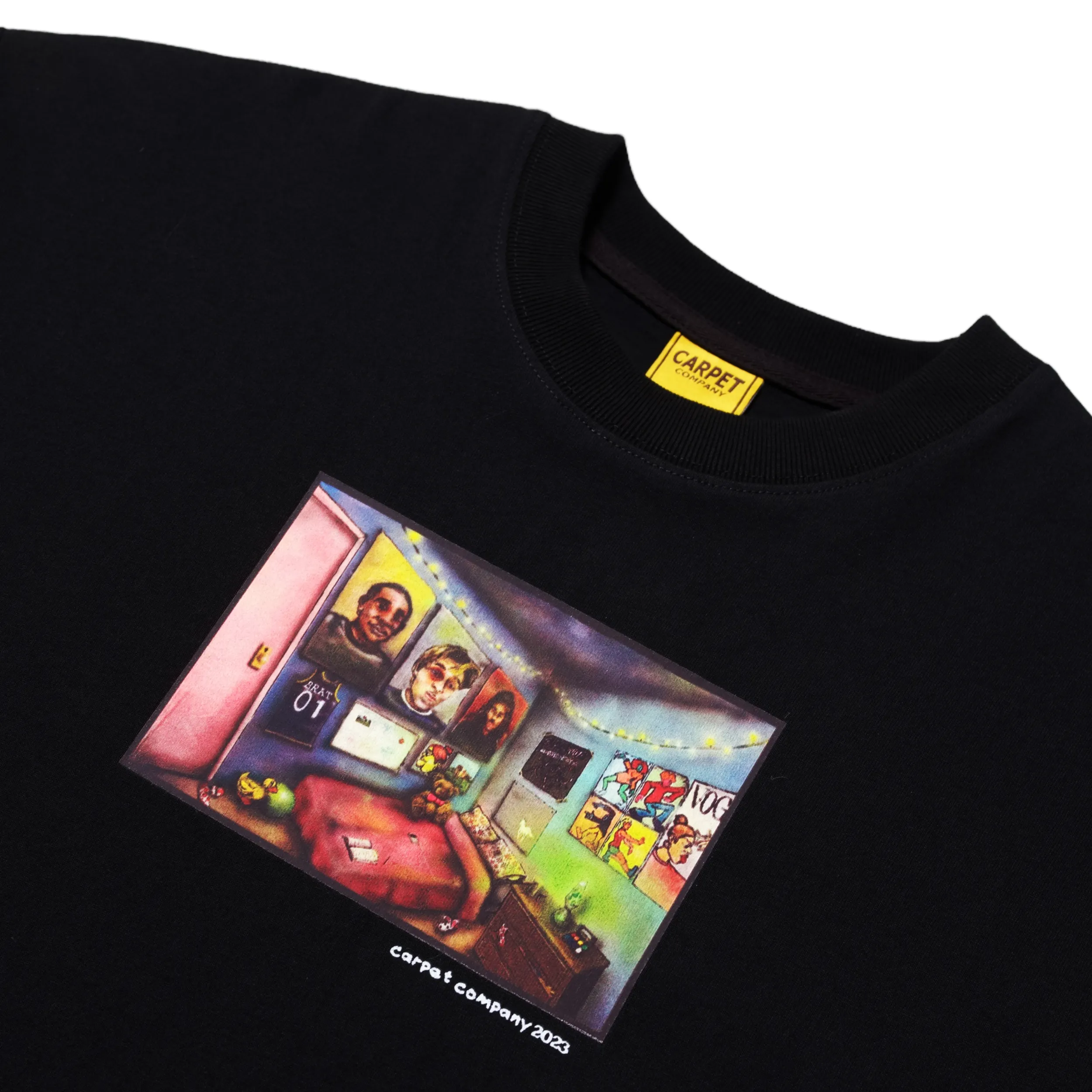 Carpet Co Bedroom Tee Black