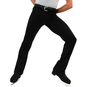 ChloeNoel M01 2Inch Elastic Waist Men's Figure Skating Pants - Child Large - SALE