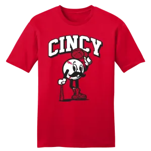 Cincy Baseball Character Cap Off
