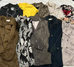 Cotton Trench Coats - 20 Pieces