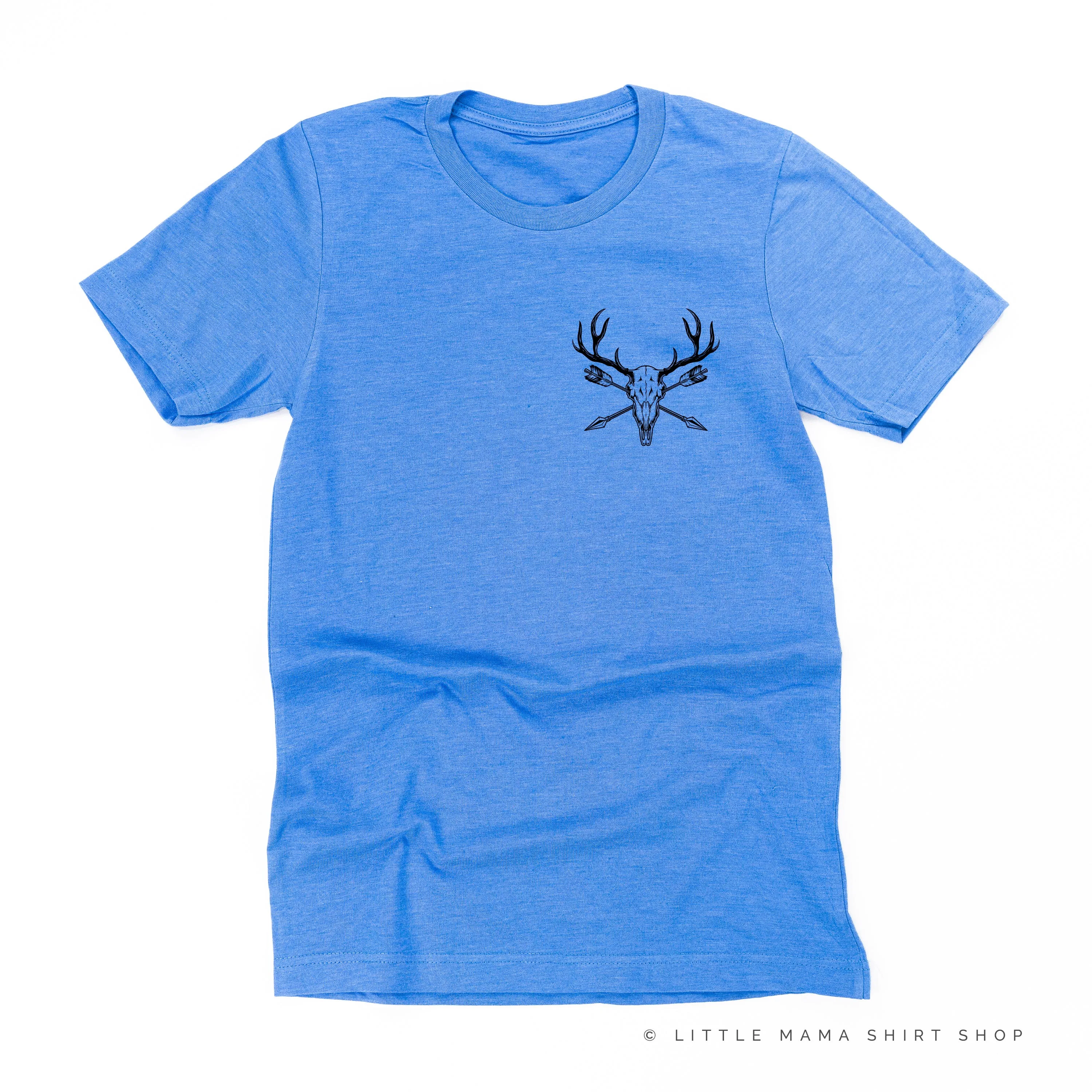 ELK SKULL - Pocket Design - Unisex Tee