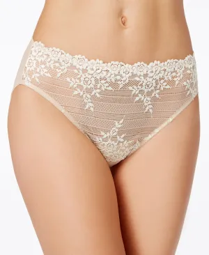 Embrace High Cut Embroidered Lingerie 841191 Wacoal