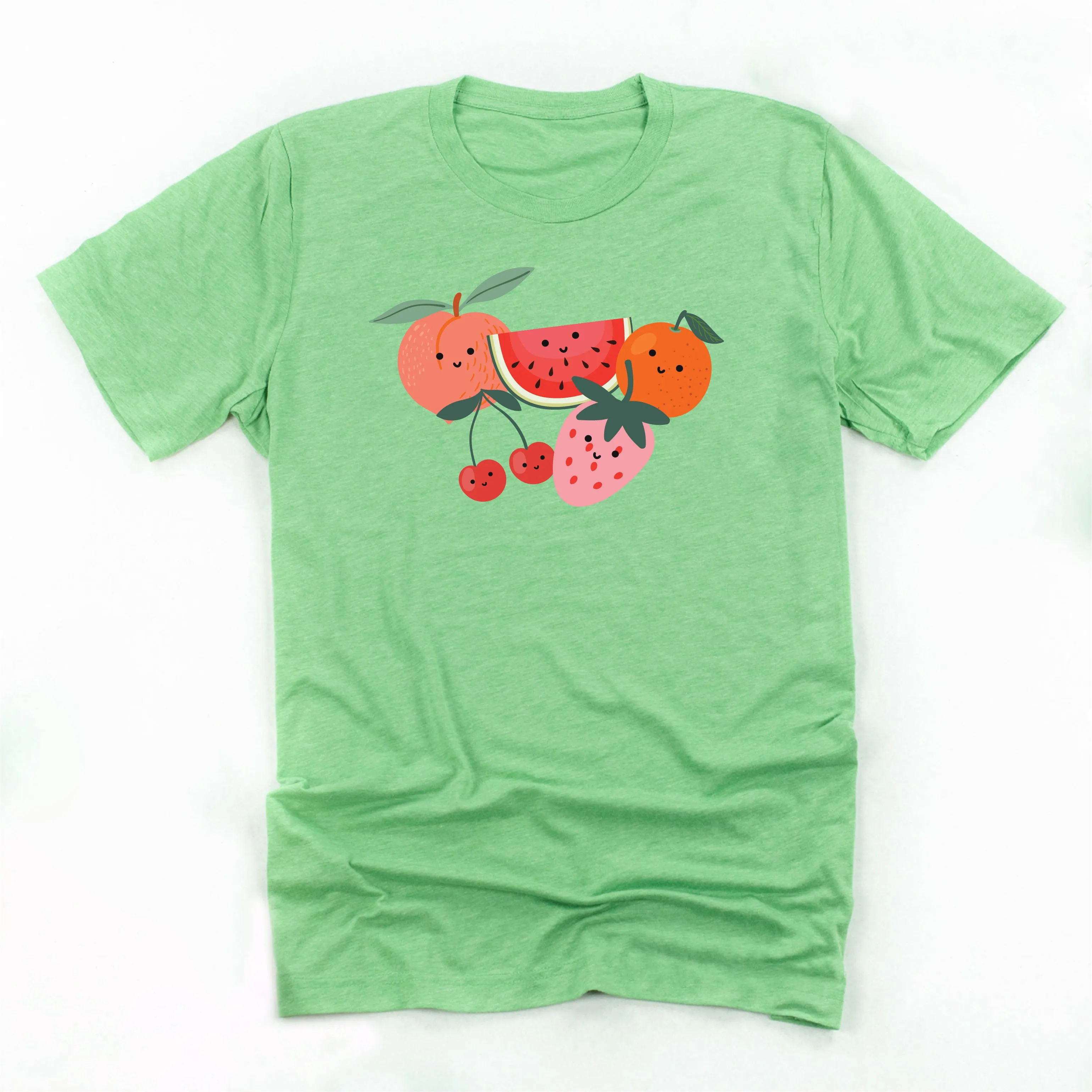 Group of Smiley Fruit - Unisex Tee