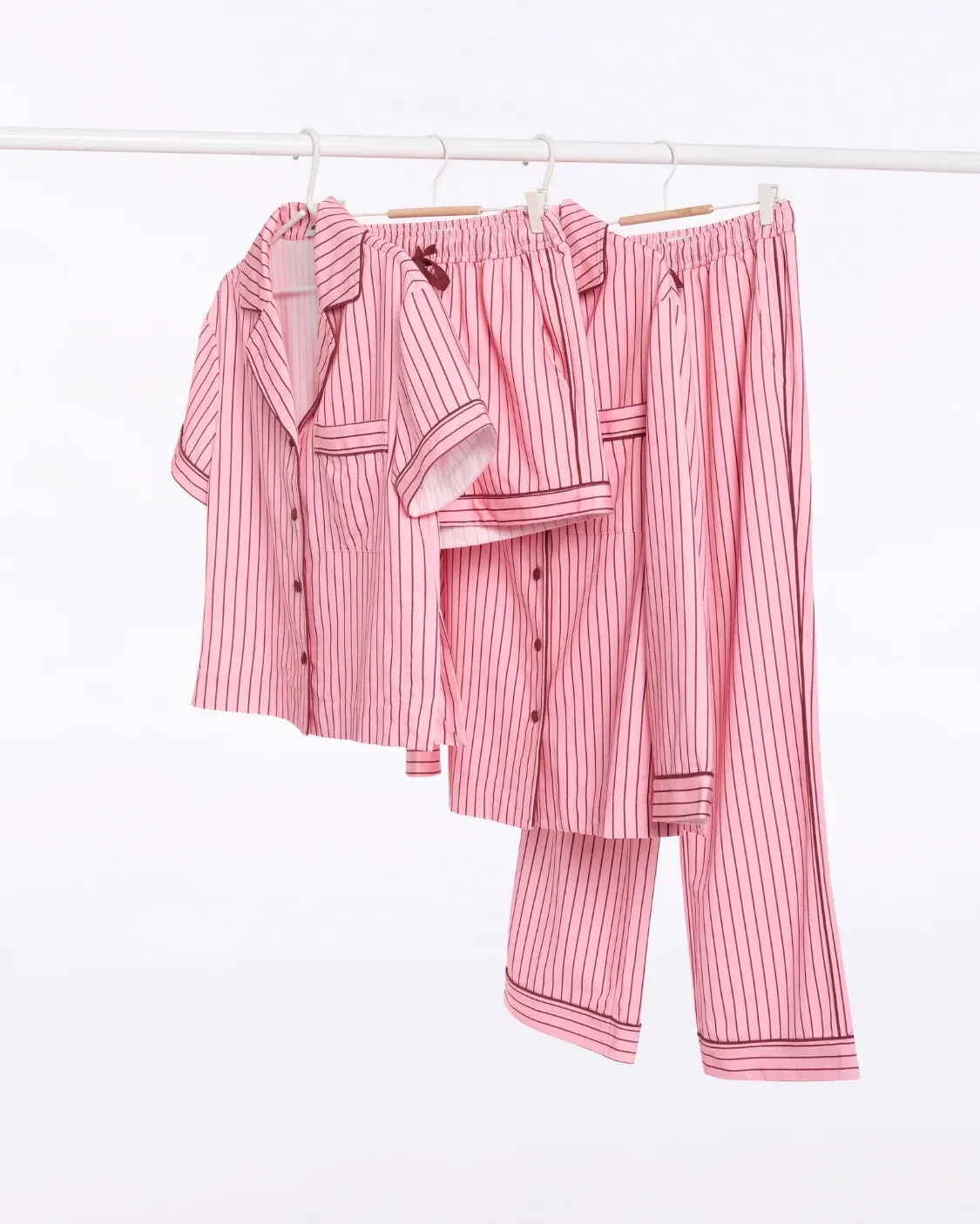 Hommey Short Sleeve Shirt - Rocky Road Stripes