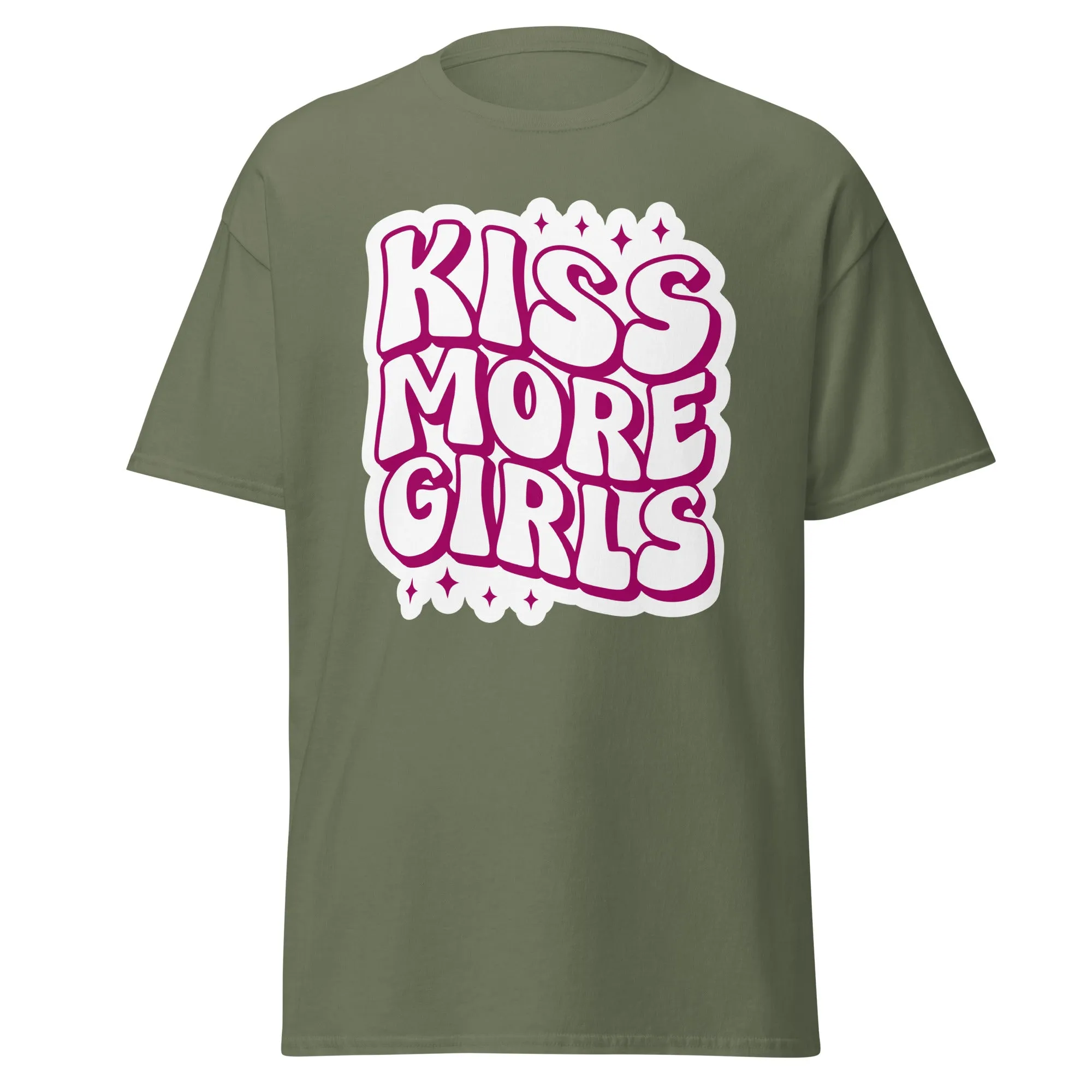 KISS MORE GIRLS Unisex T Shirt
