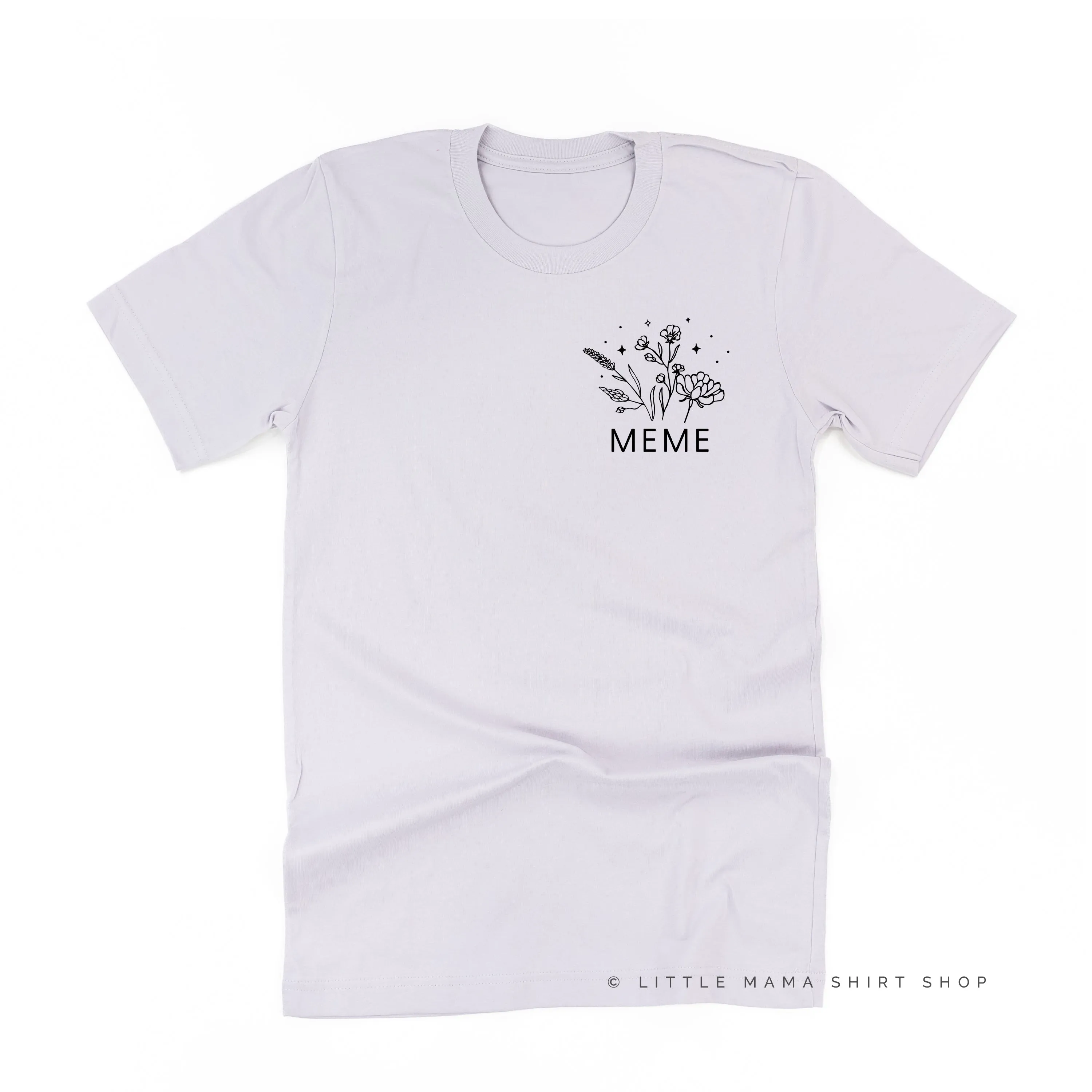 MEME - Bouquet - Pocket Size ﻿- Unisex Tee