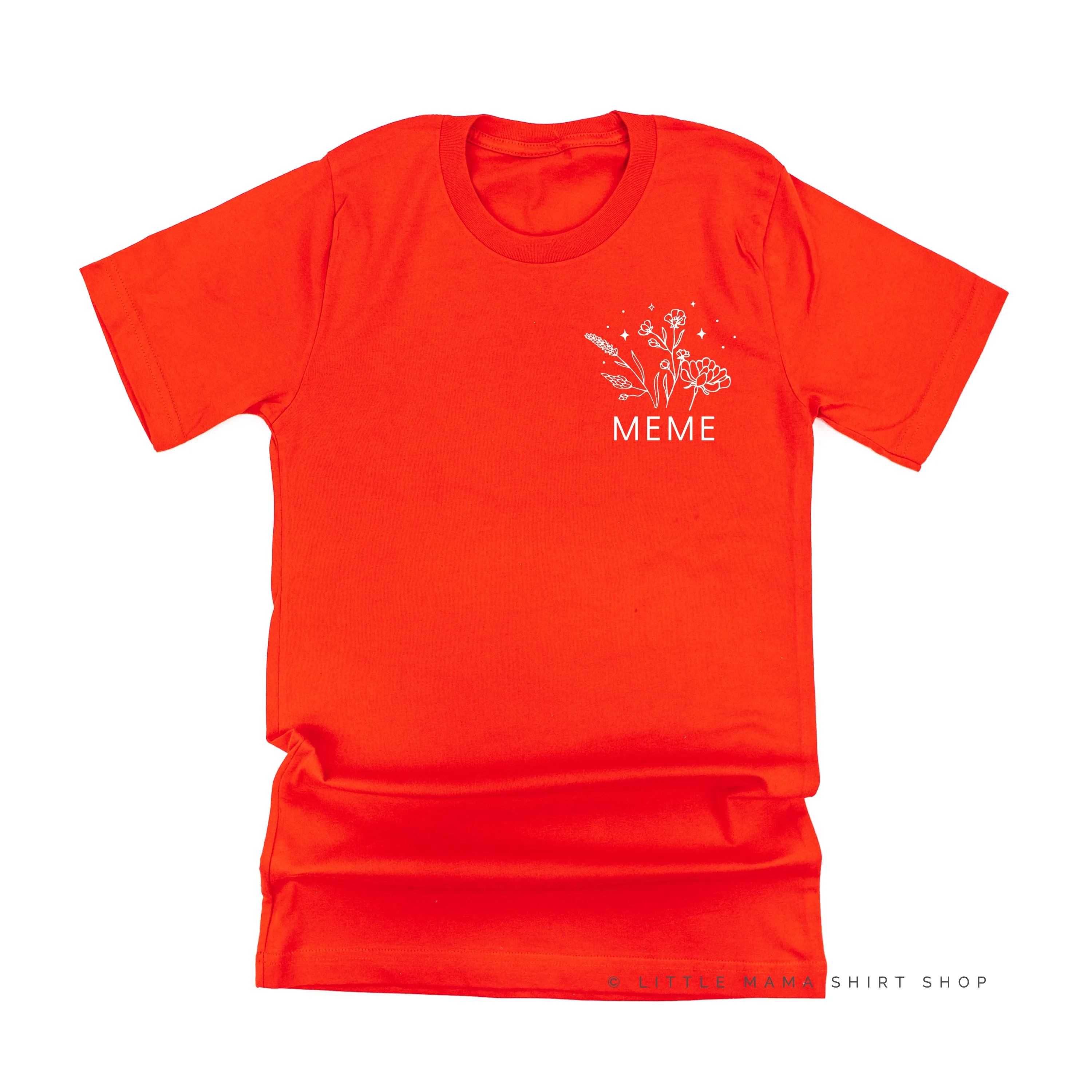 MEME - Bouquet - Pocket Size ﻿- Unisex Tee