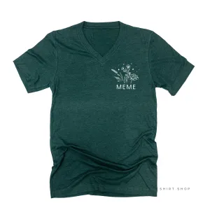 MEME - Bouquet - Pocket Size ﻿- Unisex Tee