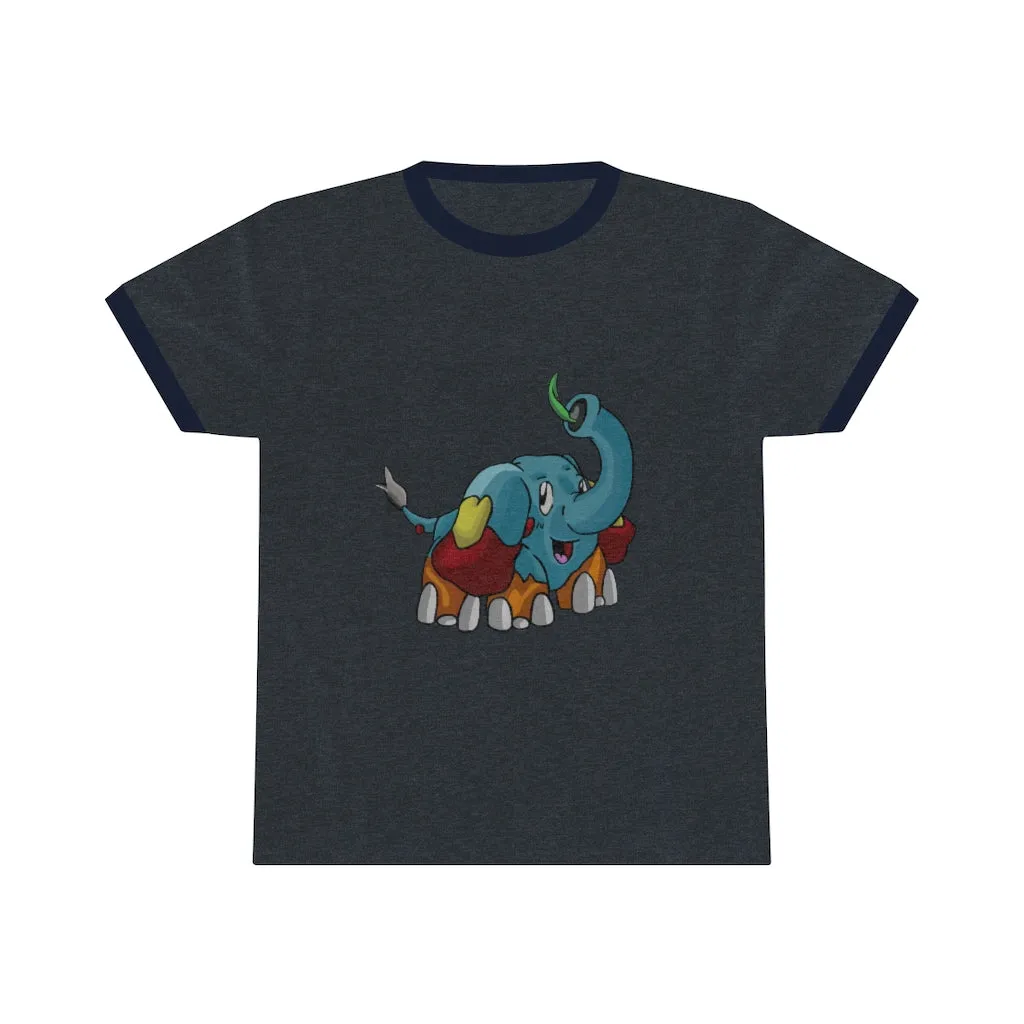 Mudphant Unisex Ringer Tee