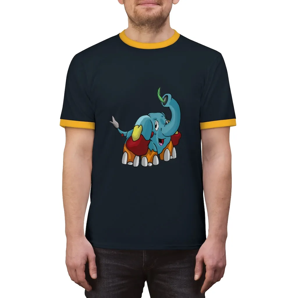 Mudphant Unisex Ringer Tee