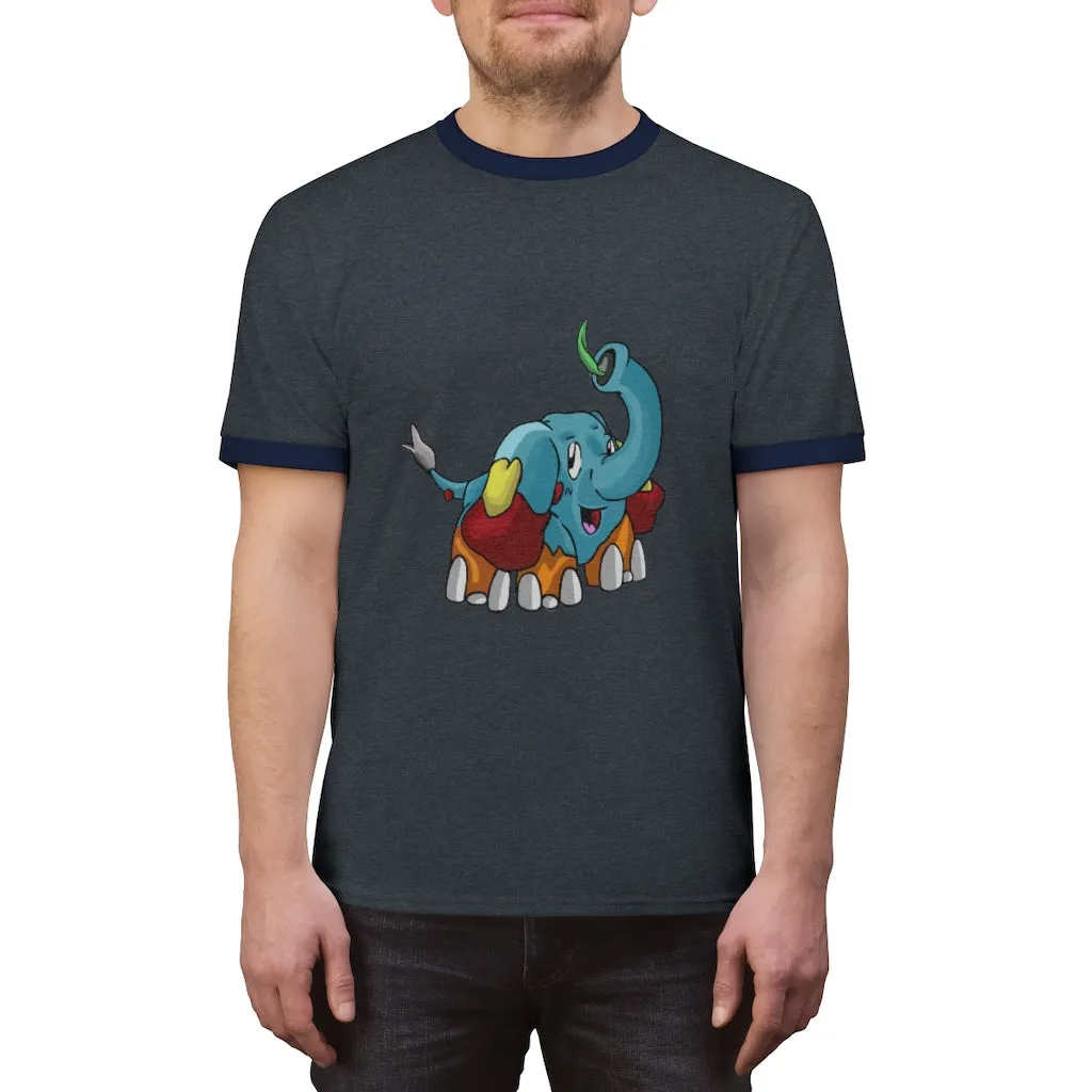 Mudphant Unisex Ringer Tee