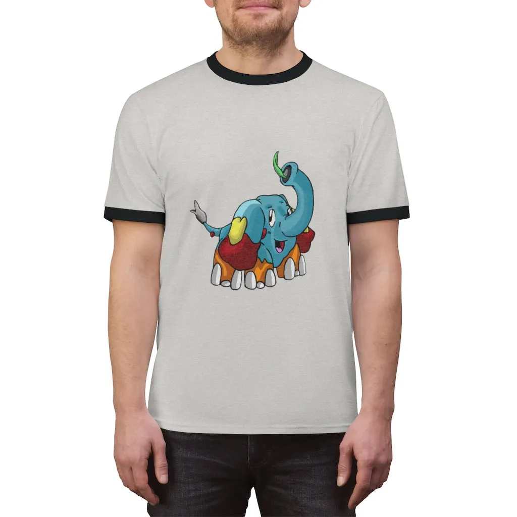 Mudphant Unisex Ringer Tee