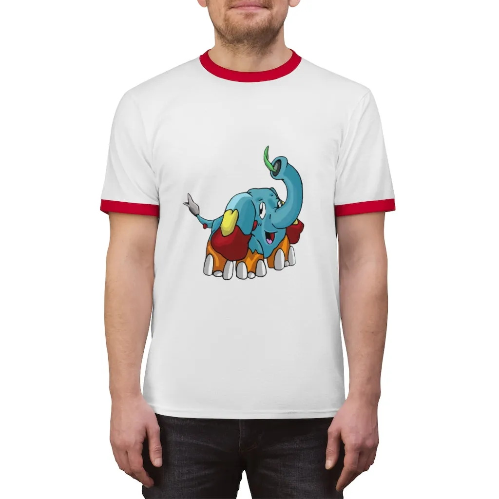 Mudphant Unisex Ringer Tee