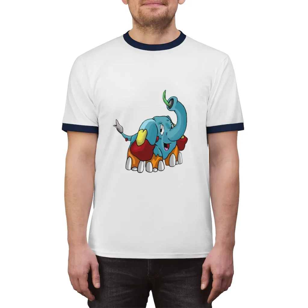 Mudphant Unisex Ringer Tee