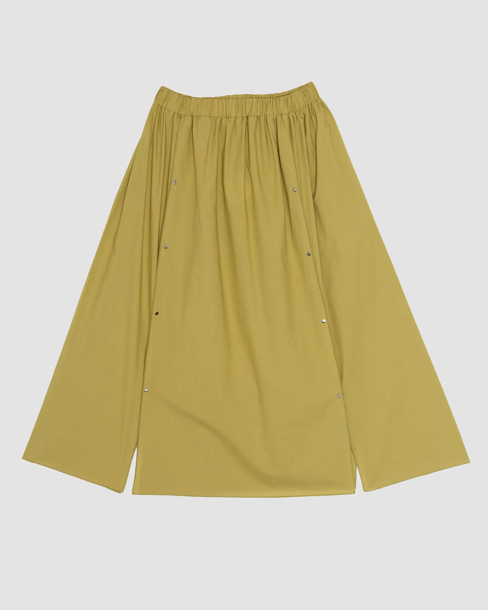Ned Skirt - Organic Cotton Poplin - Brace Green