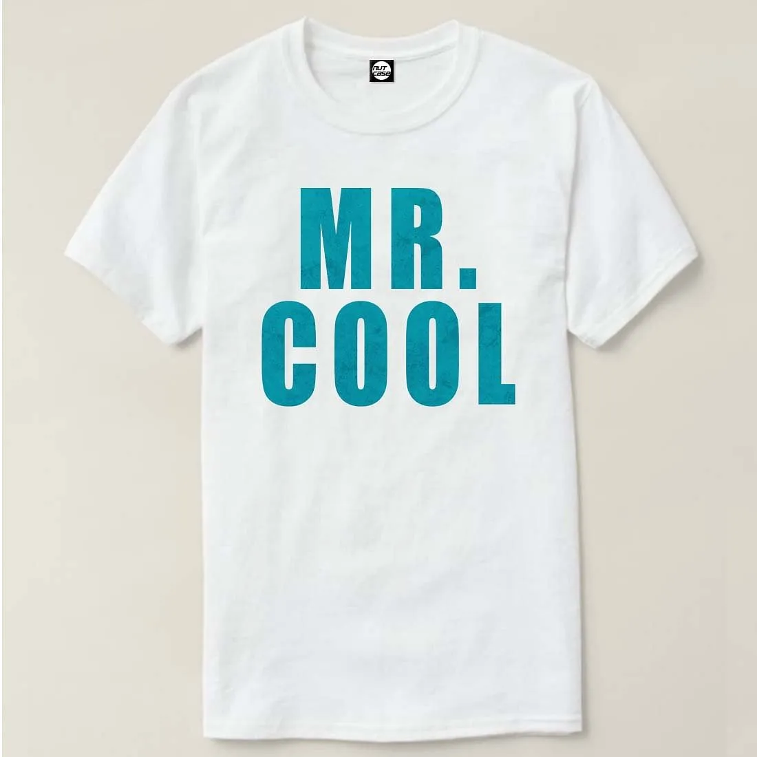 Nutcase Designer Round Neck Men's T-Shirt Wrinkle-Free Poly Cotton Tees - Mr. Cool