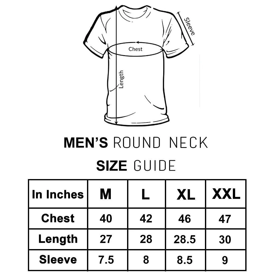 Nutcase Designer Round Neck Men's T-Shirt Wrinkle-Free Poly Cotton Tees - Mr. Cool