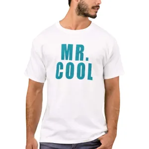 Nutcase Designer Round Neck Men's T-Shirt Wrinkle-Free Poly Cotton Tees - Mr. Cool