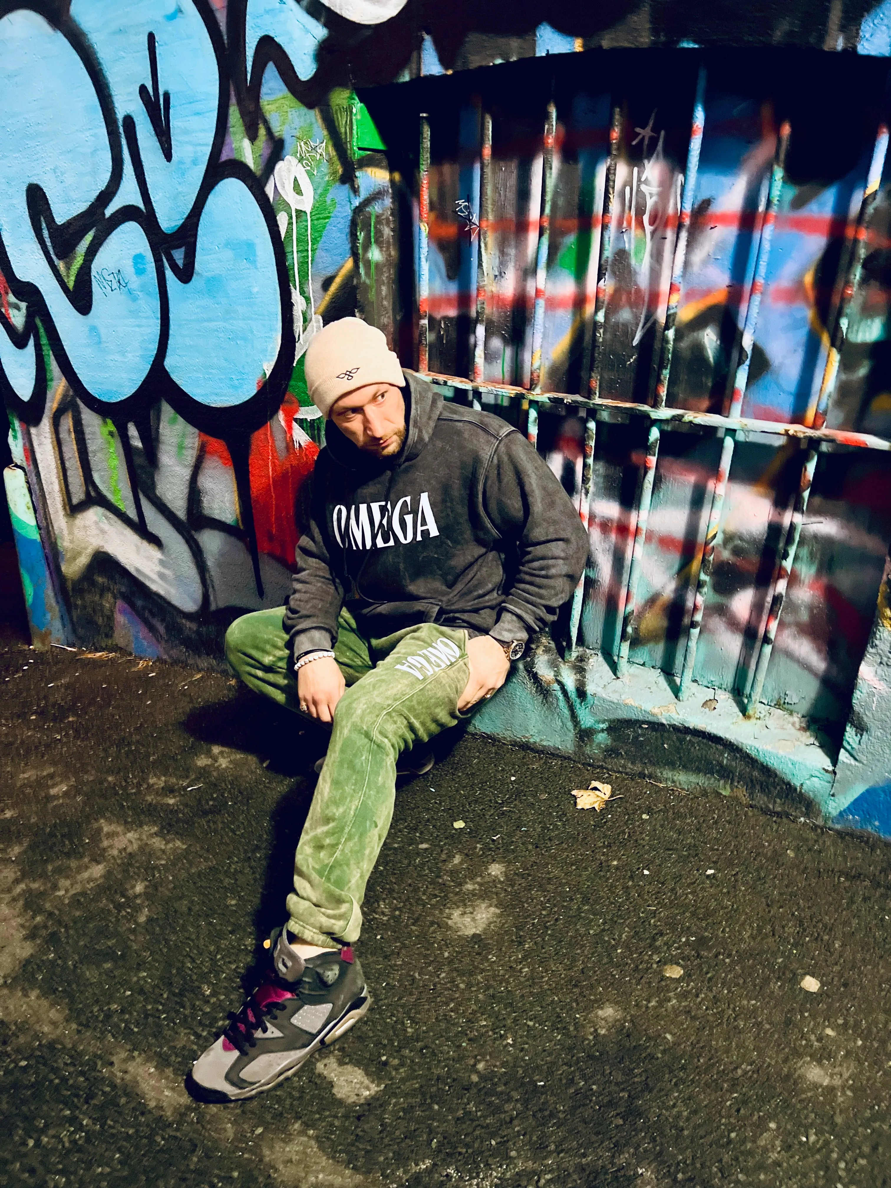 Omega Acid Washed Hoodies