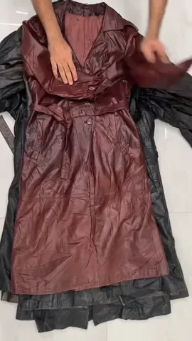Original Leather Trench Coats 10 PCs