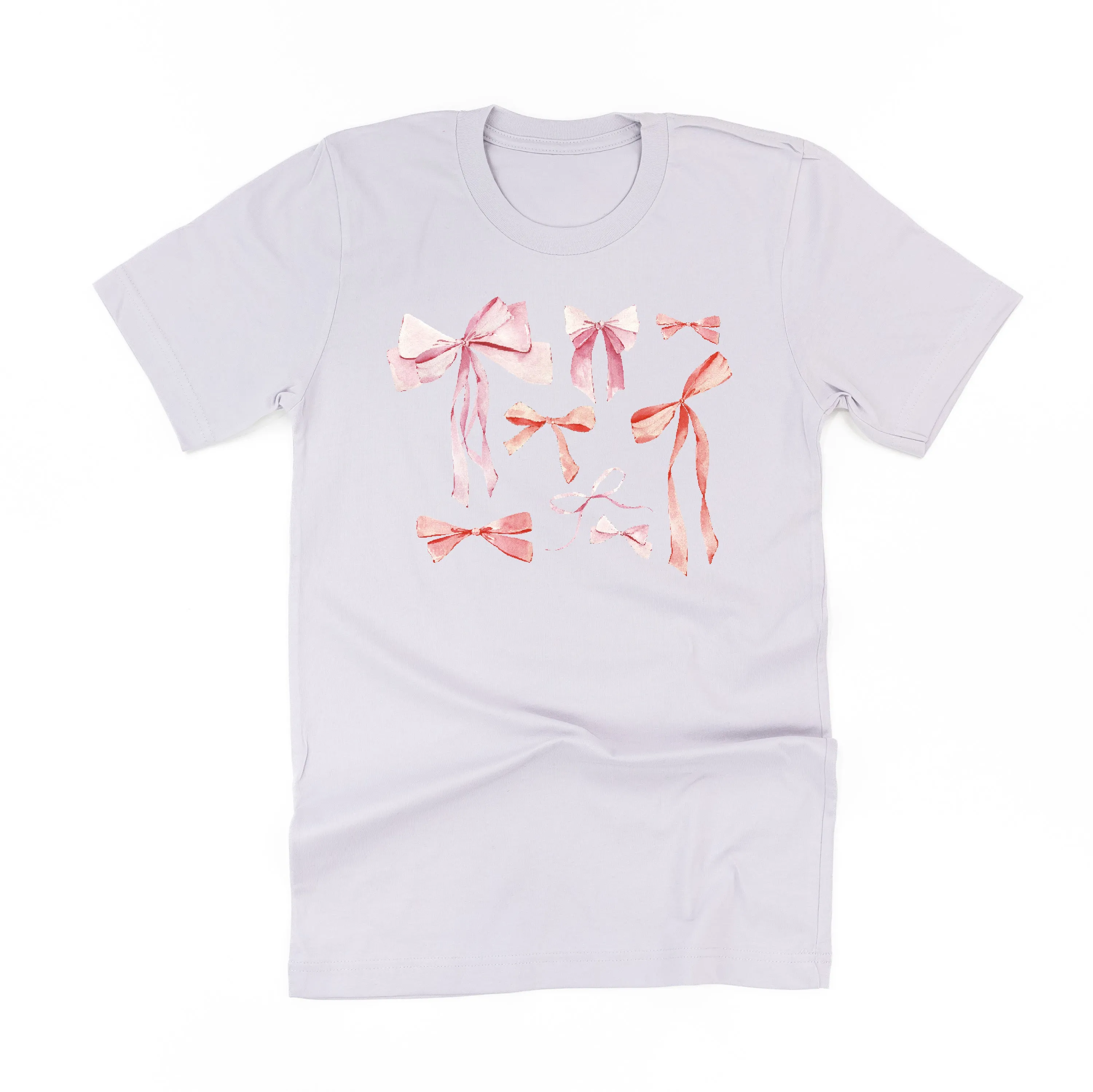 Pink And Red Valentine Bows - Unisex Tee