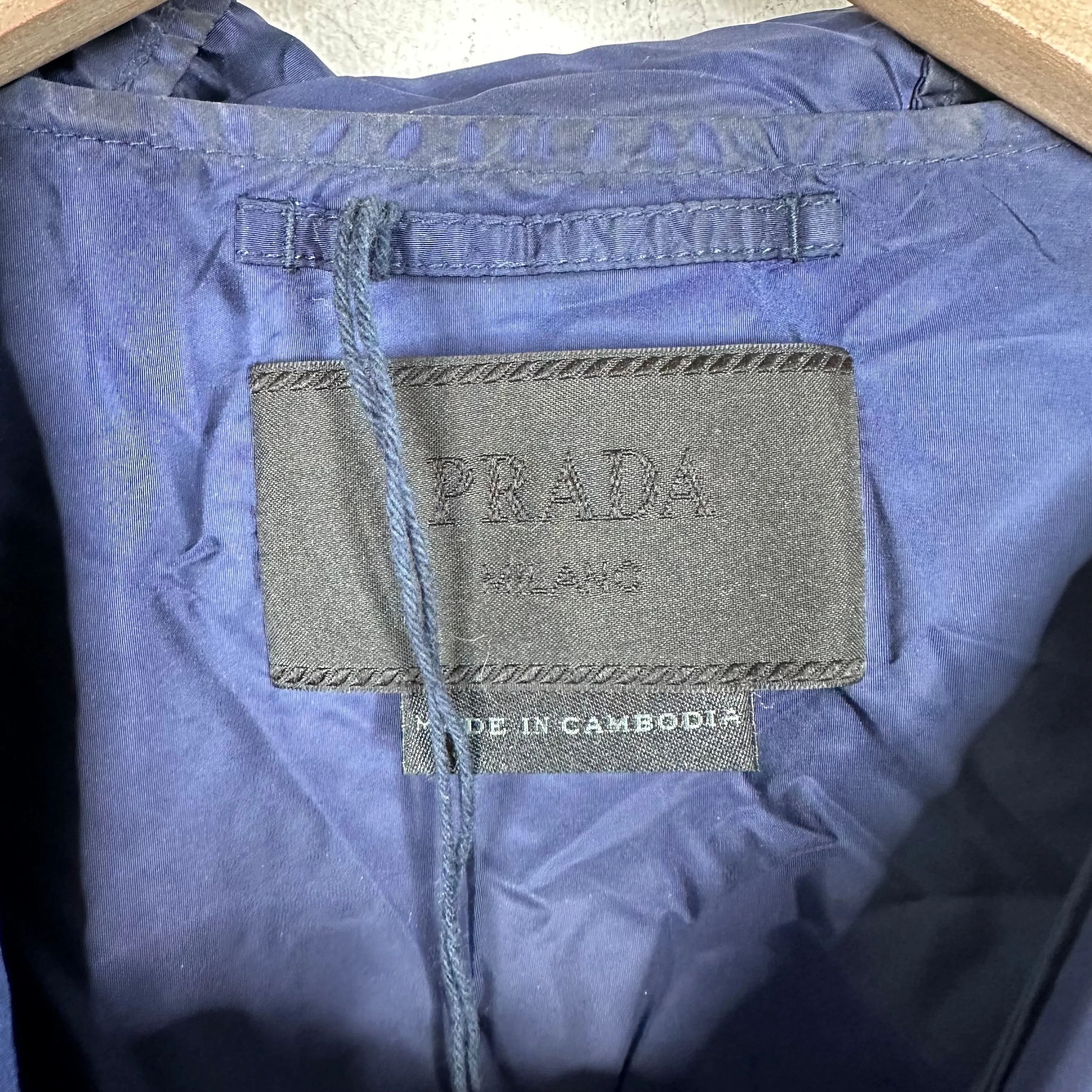 Prada Thin Nylon Trench Coat