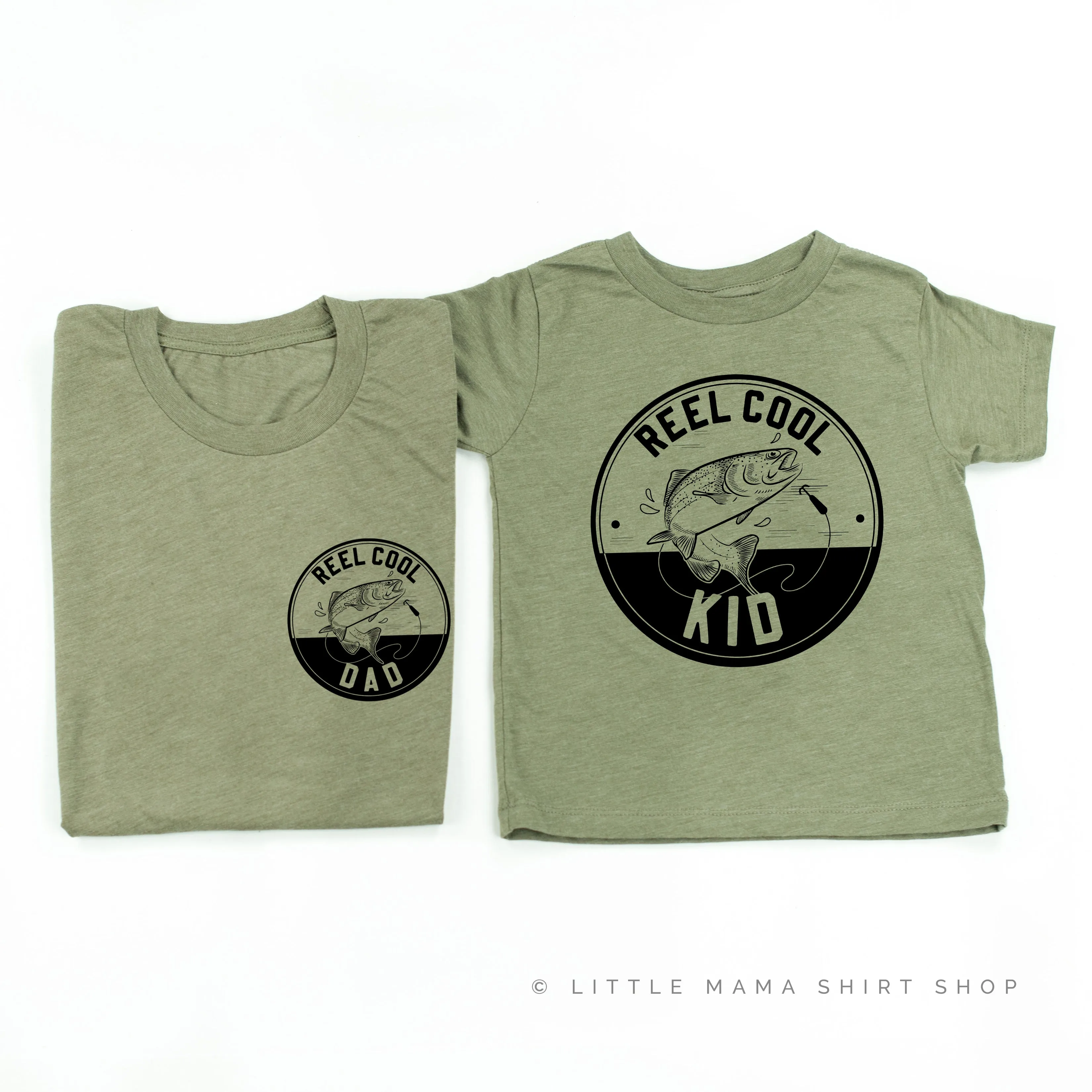 Reel Cool Dad / Kid - Set of 2 Shirts