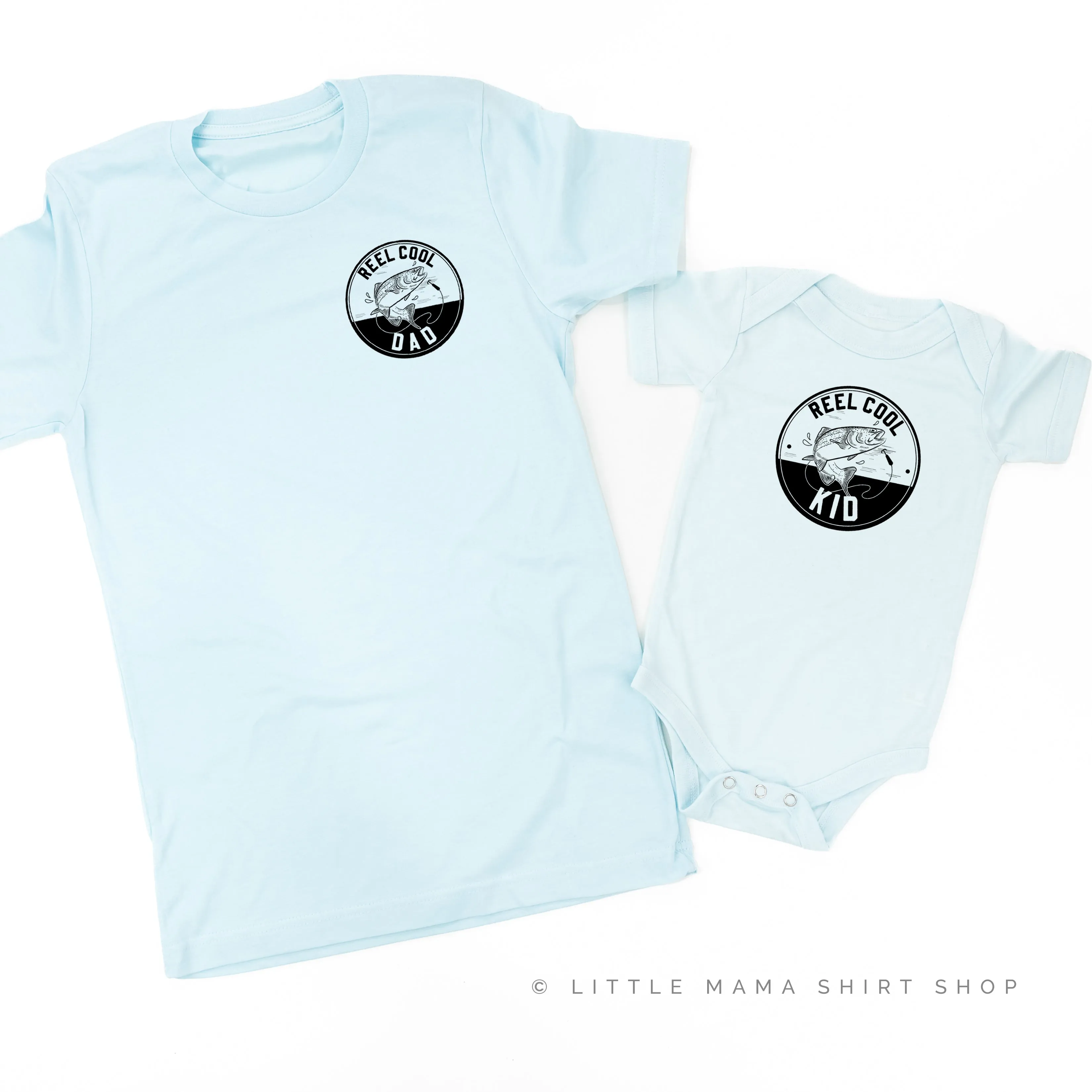 Reel Cool Dad / Kid - Set of 2 Shirts