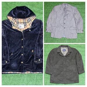 Vintage Burberry Trench Coats & Jacket's 12 Pcs