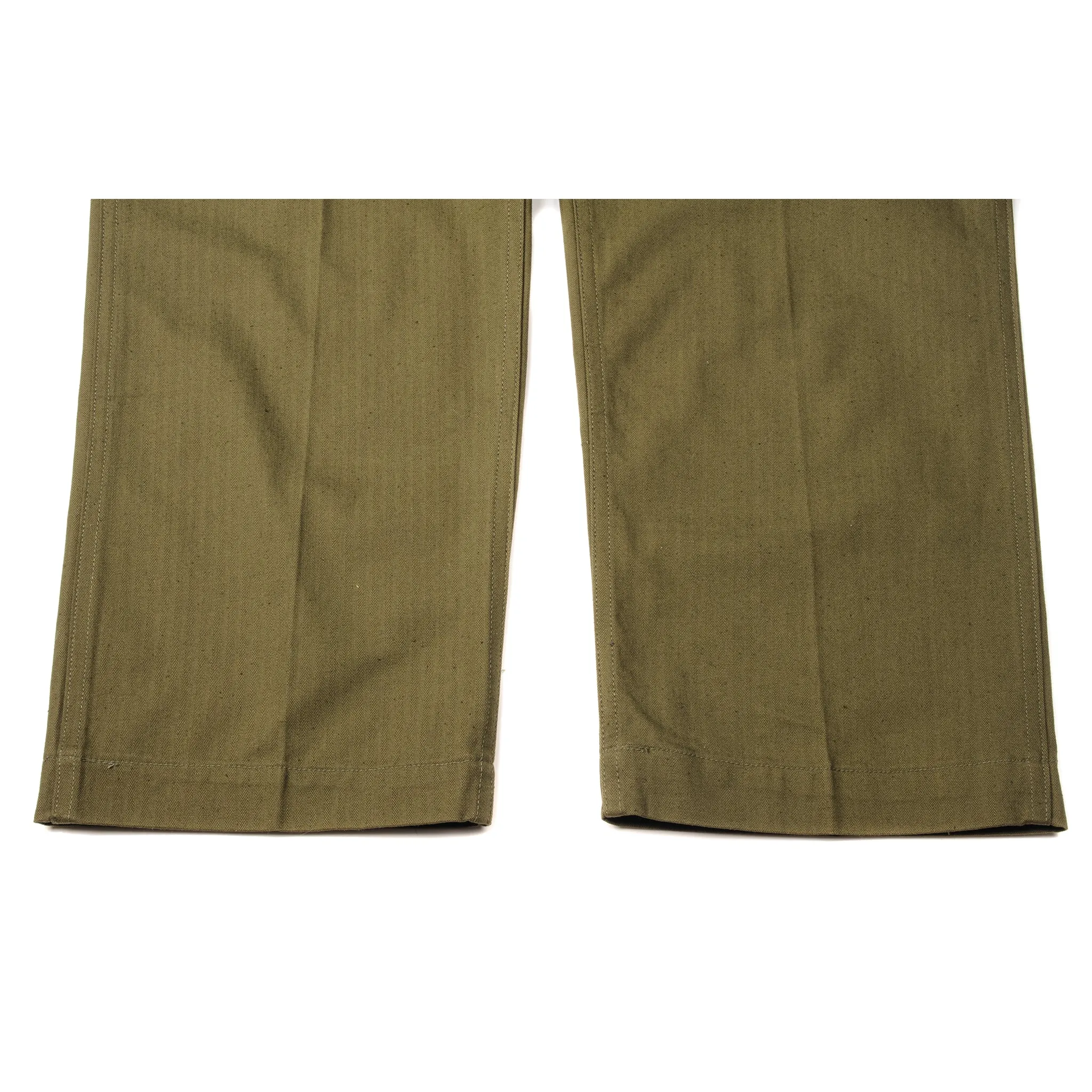 VINTAGE US NAVY FIELD TROUSERS HBT PANTS WW2 SIZE W34 L33 DEADSTOCK