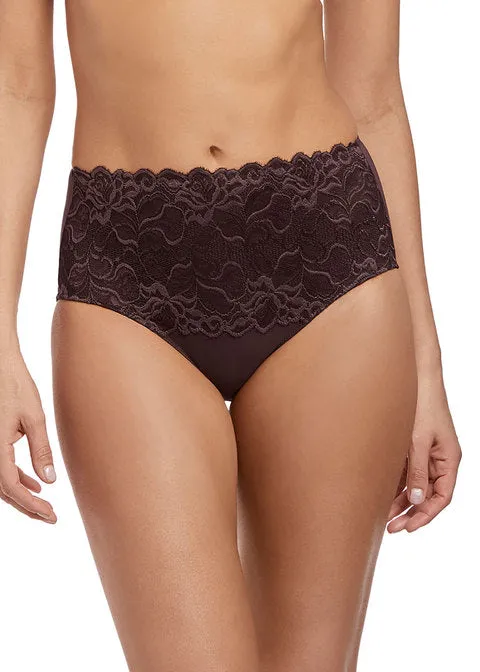 Hazelnut Wacoal Eglantine Control Panty for Enhanced Comfort and Support