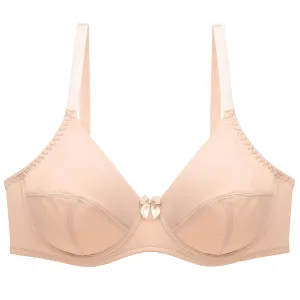 Women's Large Size Bra Sexy Floral Lace Brassiere Unlined Underwire Bralette Underwear Plus Size Bra