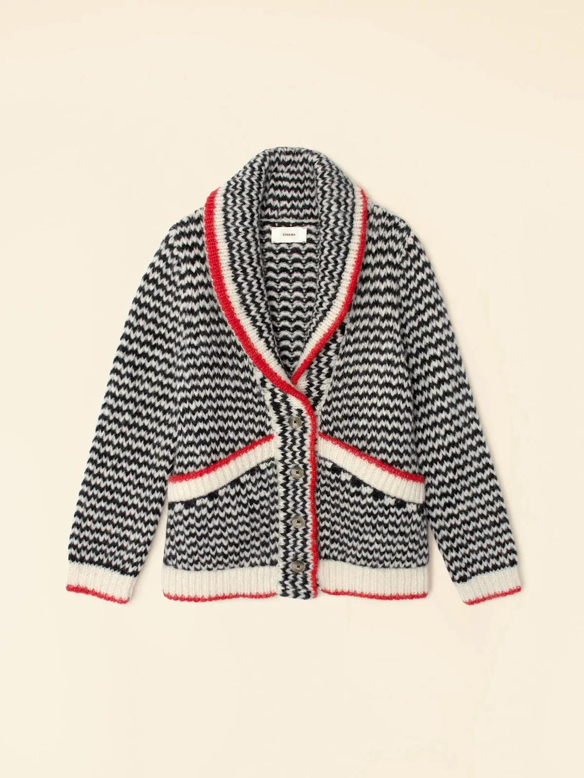 XIRENA-Black Creme Coltyn Sweater Black Creme
