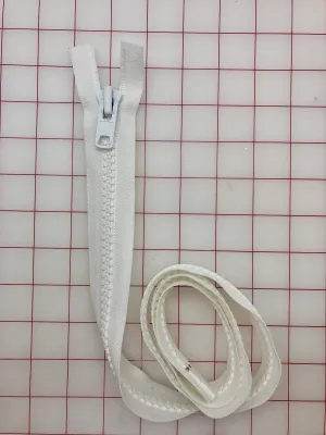 Zippers 36inch Large Plastic-Tooth Separating Close-Out